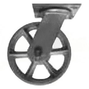 Premier 620P Caster Wheel, Steel 6", 1200lbs Capacity