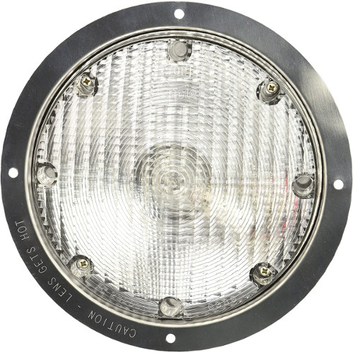 Grote 63061 Utility Lamp, Semi-Recessed, Clear