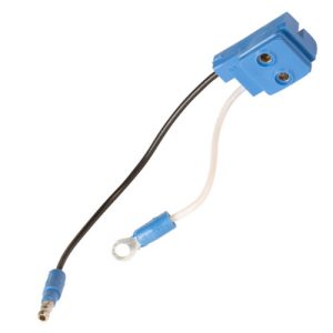 Grote 66980 Clearance Marker Pigtail, Chassis Ground, Slim-Line .180 Male, 6" Wire