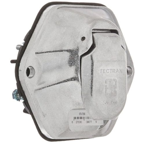 Tectran 670-7200 Socket Breaker 7-Way (with Circuit Breaker, Split Pin, No Breaker)