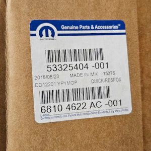 Mopar 68104622AC Door Glass, Rear Right (2014-23 Cherokee)(Genuine)