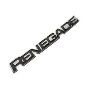 Mopar 68267207AA Nameplate, Jeep Renegade, Side Door (Genuine)