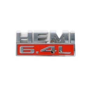 Mopar 68358555AA Nameplate, Ram 6.4L Hemi (Genuine)