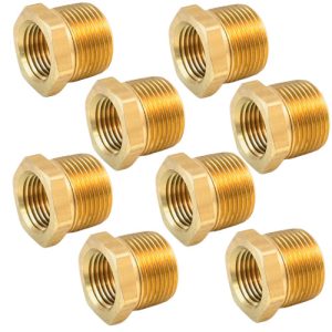 73220-8-4 Pipe Reducing Bushing, 1/2"x1/4" (8 Pack)