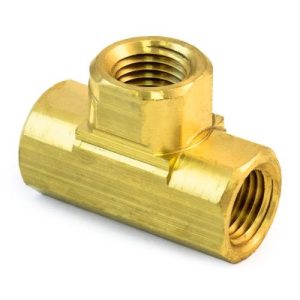 Tramec 73700-8 Pipe Tee, Extruded 1/2"