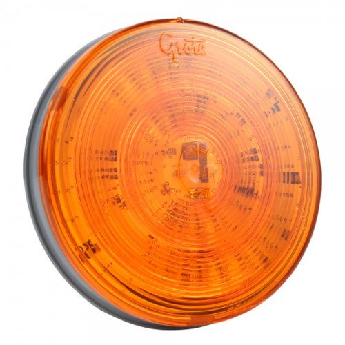Grote 77353 Strobe Lights 4" LED, Amber, Round