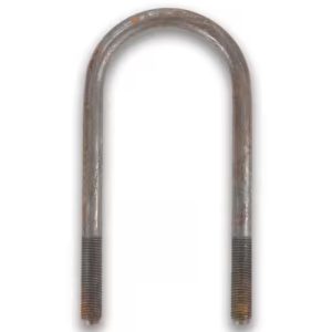 Hutchens 7816-12 U-Bolt Round Top, 7/8" x 5" x 12-3/4" w/Nuts & Washers