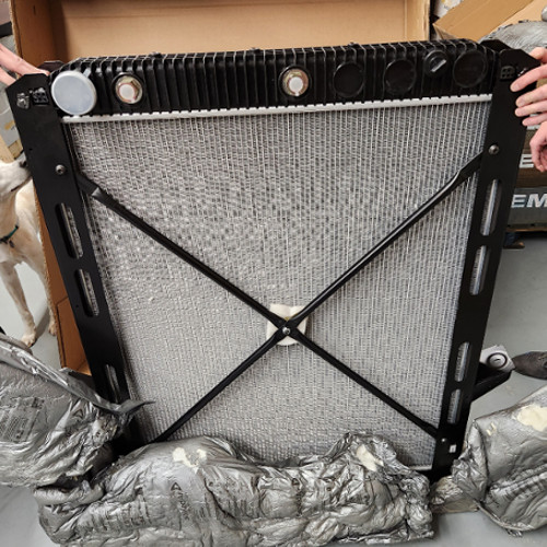 Active 800052 Mack Radiator, Plastic Tank w/Frame for Mack CXU Vision / Volvo VN Series 2008 to Present - Image 3