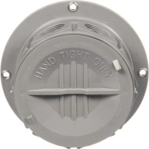 Truck-Lite 50400 Junction Box, Super 50, 8-Port 8-Terminal, Grey/Black Plastic, Surface Mount