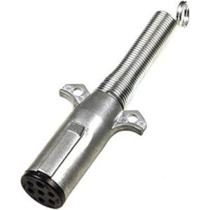 Grote 82-1019 Trailer Plug 7-Pole, W/Guard, Die cast