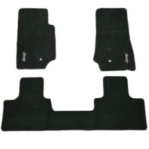 Mopar 82209495AB Floor Mat Kit, 2007-2013 Jeep Wrangler (Genuine)