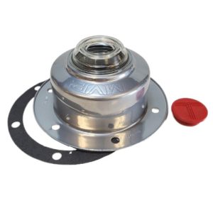 MVP 86009 Hub Cap, Stamped Grease Cap, 6-Hole (Stemco 343-4009, National HC4009 Replacement)