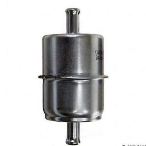 CarQuest 86033 Fuel Filter, 3/8" Inlet-Outlet Metal In-Line Fuel Filter