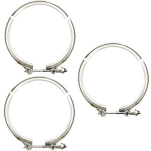 PACCAR 90-0013 V-Band Clamp (3 Pack), Quicklatch, 5.88" (Genuine)