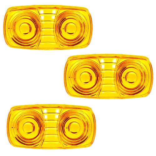 Truck-Lite 9007A Marker Light Lens Oval, Signal Stat
