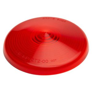 Grote 90232 Replacement Lens, Stop/Turn/Tail, 4" Red, For 50630