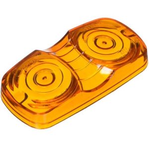 Grote 91963 Amber Lens Replacement, 2"x4" (Genuine)