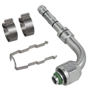Four Seasons 19276 Hose Repair Fitting Kit EZ Clip 90° Female O-Ring