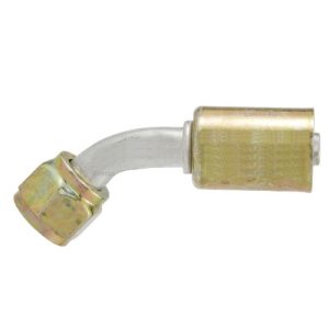 Four Seasons 14108 AC Fitting, 45° Female Standard O-Ring