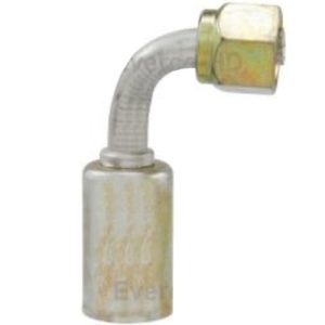 Four Seasons 14206 AC Fitting w/o Service Port 90° Female Standard O-Ring