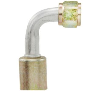 Four Seasons 15612 AC Fitting w/o Service Port, 90° Female Standard O-Ring