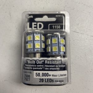 Grote 94791-4 White LED Replacement Bulb, Bayonet Base (2 Bulbs)