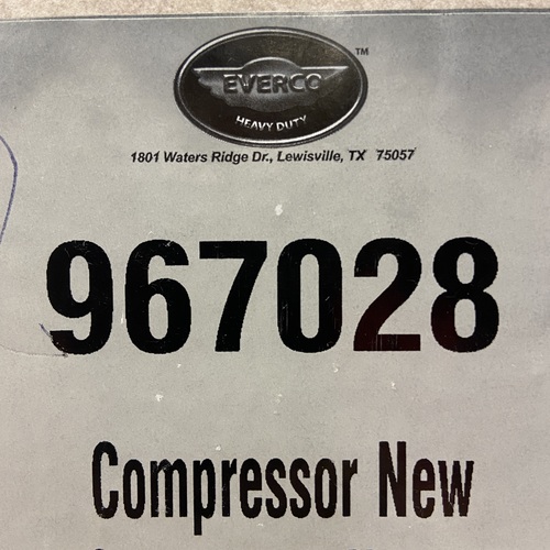 Everco 967028 Compressor w/ Clutch York 209, 210 (New) - Image 2