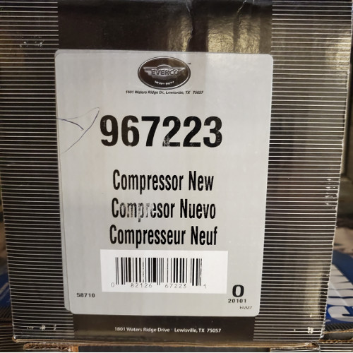 Four Seasons 58710 Compressor w/ Clutch Sanden/Sankyo SD7H15 (New) - Image 2