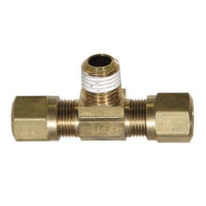 Tramec 972-6-6-6 Male Branch Tee Fitting, 3/8" x 3/8"
