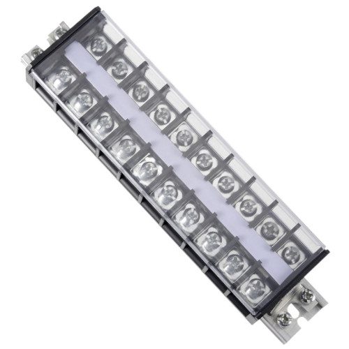 A18041200UX0056 Barrier Terminal Strip Block 660V 30A, Dual Rows 10