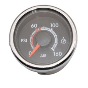 Freightliner A22-73647-100 Primary Air Gauge, Instrument Cluster Unit 4 Mechanical, Bright
