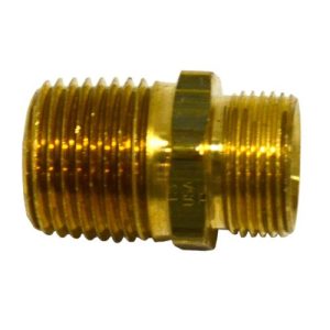 Tramec A68 Air Fitting, Brake, Brass Adapter 3/8" X 1/2"