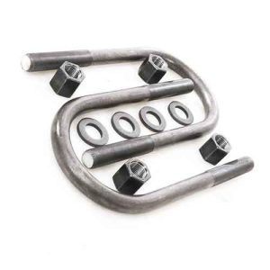 Automann AUBK8154-093 U-Bolt Kit, 3/4" x 4" x 9-3/8"