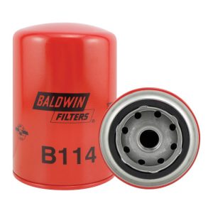 Baldwin B114 Oil Filter, Spin On Lube Filter (Genuine)