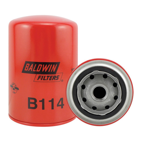 Baldwin B114 Oil Filter, Spin On Lube Filter (Genuine)