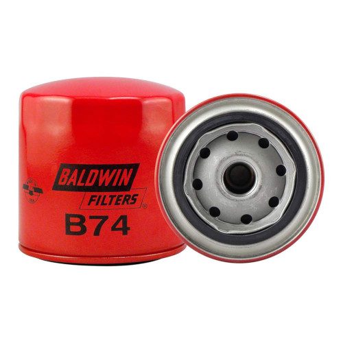Baldwin B74 Oil Filter, Spin-On, Heavy Duty