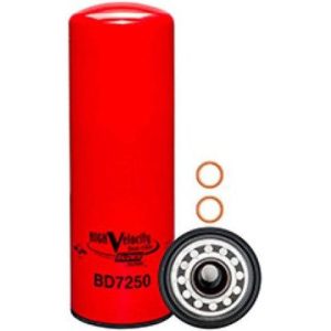Baldwin BD7250 Oil Filter, Spin-On, High Velocity