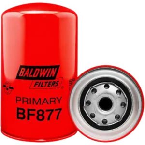 Baldwin BF877 Fuel Filter, Heavy Duty Diesel Spin-On