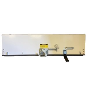 Roll Up Door Bottom Panel w/Handles, Pull Strap, and Lock for Diamond Doors 3/4" Dry Freight Wood (62.5" x 15 ")