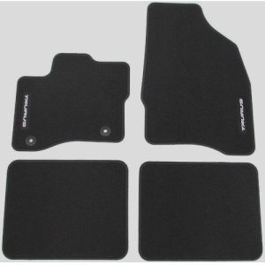 Ford DG1Z-5413300-AA Floor Mat Set, Charcoal Black, 4 Piece (Genuine)