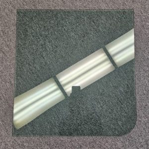 Duncan 51002 3404 Door Glass, Tinted, WD01-2 (Genuine)