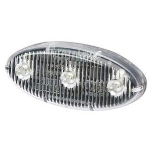 Ecco ED0002A Warning Light, LED, Amber