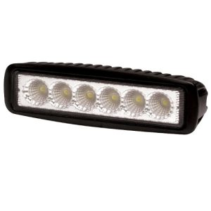 Ecco EW2441 LED Worklamp, Rectangular, 6 Flood Beam