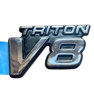 Ford F81Z-16720-AZ Name Plate, Triton V8 (Genuine)