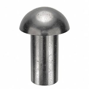 Button Head Rivet 1/8" x 3/4", Round Head (70 Pack)