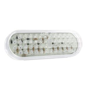 Grote G6013 Stop/Tail/Turn Lights Hi Count Oval LED, Clear