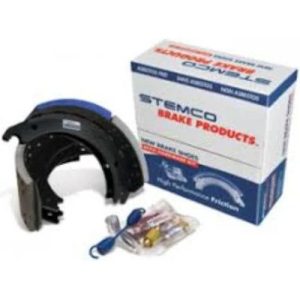 Stemco 15" x 4" 1308Q Brake Shoe Kit, 20k, w/ HDWR (GBEK1308Q20CRST)