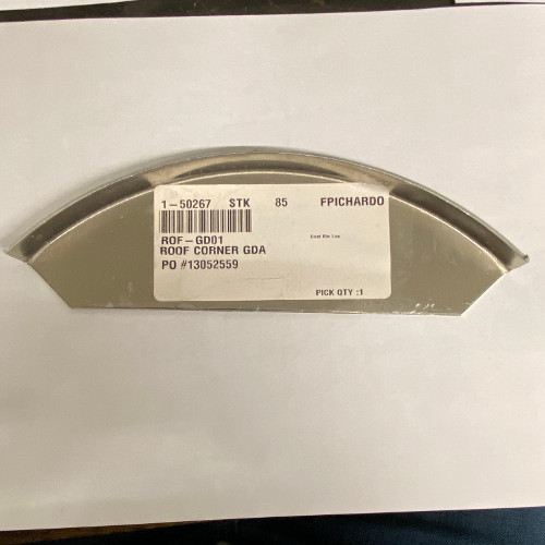 Great Dane 41203192 Roof Corner, 6" Radius, Quarter Round - Image 2