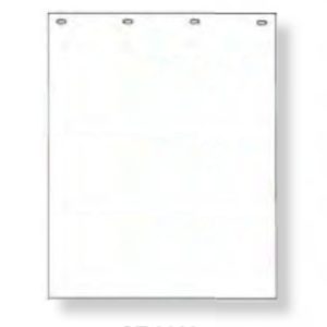 Globetech GT-2430PHDW Mud Flaps 24" x 30" x 3/8" , Poly HD (White)