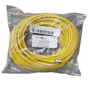 Holz H-263-1138-015 Connecting Cable, Proximity, 18GA, 15M, 1End w/ Connector & 1 end